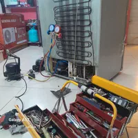 موتور یخچال سوخته وسالم