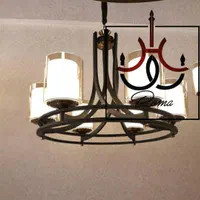 لوستر دو حلقه قطر۶۵(سایزبندی و رنگبندی متنوع)