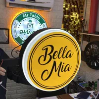 تابلو دو طرفه گرد ، دایره و مربع لوگو تابلوساز|فروشگاه و مغازه|تهران, کن|دیوار