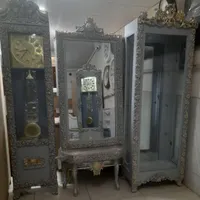 ست ساعت بوفه و آینه و میز