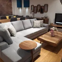 مبل راحتی مینیمال مدل ال مود به همراه پاف ال tv
