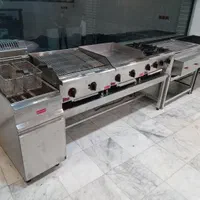 گریل ذغالی روغنی/خط کامل گریل/گریدل زغالی و تخت|کافی‌شاپ و رستوران|تهران, شادآباد|دیوار