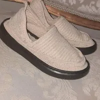 کفش گیوه کرم رنگ