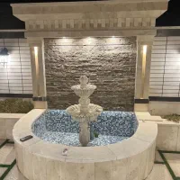 اجرای آبنما باربیکیو گرین‌وال چمن ترموود یزد|مصالح و تجهیزات ساختمان|یزد, |دیوار