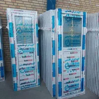 در آلومینیومی/ درب حمام سرویس/نبشیupvc دوجداره