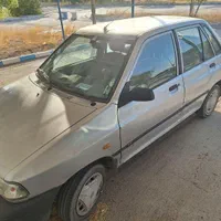 پراید نقره ای مدل ۹۰