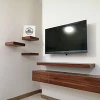 شلف میز تلویزیون دیواری پایه