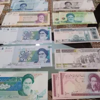 اسکناس جفت بانکی جمهوری|کلکسیون سکه، تمبر، اسکناس|شهرضا, |دیوار