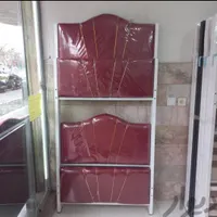 تخت خواب دوطبقه فلزی خسروی.مدل ( عروس )|تخت و سرویس خواب|مشهد, ایثارگران|دیوار