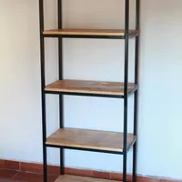 استند. کتابخانه. شلف فلزی . گروه تولیدی مثبت فلز|کتابخانه، شلف، قفسه‌های دیواری|مشهد, خواجه ربیع|دیوار