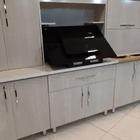 کابینت تمام ام دی اف ۶متر همراه با هود لمسی|آب‌چکان و نظم‌دهنده ظروف|کرمانشاه, |دیوار