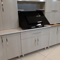 کابینت تمام ام دی اف ۶متر همراه با هود لمسی|آب‌چکان و نظم‌دهنده ظروف|کرمانشاه, |دیوار