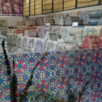 ۷ تکه پشتی شاهنشین دو رو طرح شاهپسندی کد ۵۶|پشتی|مشهد, وکیل‌آباد|دیوار