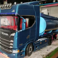 ماکت کامیون چوبی اسکانیا s500  و تانکر حمل نفت|اسباب‌‌بازی|تهران, جوادیه تهرانپارس|دیوار