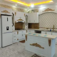 ( کابینت ترکیب بتنی با مرمری کد 05|مصالح و تجهیزات ساختمان|رشت, پیرکلاچای|دیوار