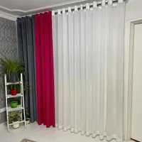 پرده آماده حریر مخمل بریلنت