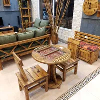 ..میز تخته نرد شطرنج چوب روسی فوتبال دستی