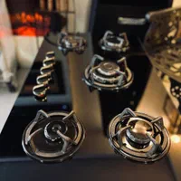 اجاق گاز شیشه8میل سکوریت نشکن(فر دوس کالا )