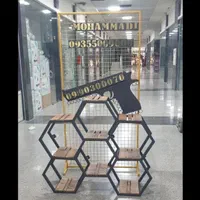 رگال کندویی زنبوری کتاب خانه ای|کتابخانه، شلف، قفسه‌های دیواری|تهران, عبدل‌آباد|دیوار