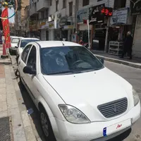 تیبا 2 هاچ بک سفید