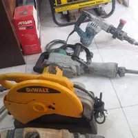 اجاره کرایه هیلتی شیارزن دریل بتن کن تفنگ میخ کوب