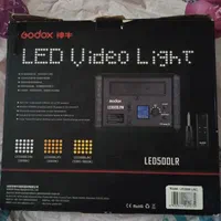 godox led500lr ویدیولایت بای‌کالر(آفتابی-مهتابی)|دوربین عکاسی و فیلم‌برداری|تهران, باغ فیض|دیوار