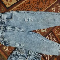 لباس جین شلوار کت جین|کفش و لباس بچه|تهران, باغ فیض|دیوار