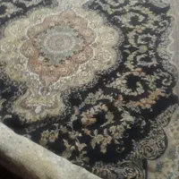 فرش ماشینی۹متری وگلیم فرش۴متری ۵۵۰۰۰۰ وکناره|فرش|تهران, دولاب|دیوار