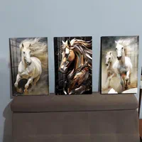 تابلو نیلوفر دکوراتیو مجموعه سه عدد شاسی مدرن|تابلو، نقاشی، عکس|بروجرد, |دیوار