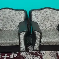 مبل ۴ نفره راحتی همراه با میز و میز عسلی|مبلمان خانگی و میز عسلی|رشت, پاستوریزه|دیوار