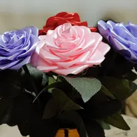 گل روبانی و گلدان|گل مصنوعی|شاهین دژ, |دیوار