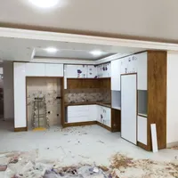 ساخت و نصب انواع کابینت و کمددیواری|کتابخانه، شلف، قفسه‌های دیواری|برازجان, |دیوار