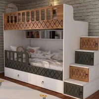 تخت خواب دوطبقه مدل دیبا تختخواب سیسمونی