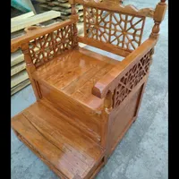 منبر سنتی صندلی چوبی|صندلی و نیمکت|قم, نیروگاه|دیوار