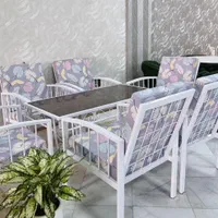 میز و صندلی باغی ویلایی فلزی کد 46 کترینگ رستوران|میز و صندلی غذاخوری|مشهد, عامل|دیوار