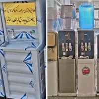 آبجوش کن هتلی فروشگاهی ابسردکن اداری مدل سفارشی|آب‌سردکن و تصفیه آب|رشت, منظریه|دیوار