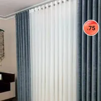 پرده زیبا پانچی با انواع رنگ مخمل|پرده، رانر، رومیزی|دهدشت, |دیوار