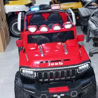 ماشین شارژی jeep کیلومتر دیجیتال فول اپشنال|اسباب‌بازی بچه|کرج, گلشهر|دیوار