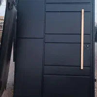 درب حیاط فلزی کیفیت خوب.   جوشکاری