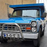 باربری وانت تلفنی نیسان بار کف صاف پتودار با کارگر