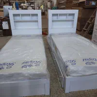 تخت خواب یک نفره کتابخانه دار|تخت و سرویس خواب|اردبیل, |دیوار