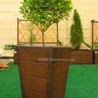 فلاور باکس ، گلدان  چوبی و دیوار سبز (گرین وال)|گل و گیاه طبیعی|تهران, یافت آباد جنوبی|دیوار