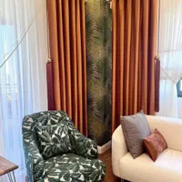 پرده پانچی تکمیل/پنجره ۲ متری ائلوین،برند اعتماد|پرده، رانر، رومیزی|تبریز, |دیوار