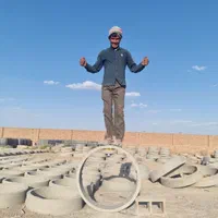 چاه کن و فروش نای سیمانی و نای سفالی