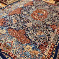 فرش ۱۲ متری دستباف کاشمر زمینه سرمه ای|فرش|تهران, اکباتان|دیوار