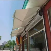 سایبان برقی/سایبان دستی برزنت با رنگ دلخواه|خدمات پیشه و مهارت|رودسر, |دیوار