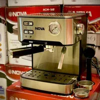 اسپرسو نیمه صنعتی NovAآمپردار25بار واقعی پمپ خارجی|سماور، چای‌ساز، قهوه‌ساز|یزد, |دیوار