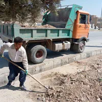 حمل نخاله ومصالح ساختمانی باخاور وتک وبابکت|خدمات حمل و نقل|شیراز, باغ تخت|دیوار