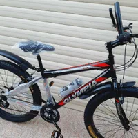 دوچرخه 26 المپیا لاستیک پهن آکبند|دوچرخه، اسکیت، اسکوتر|قم, امامزاده ابراهیم|دیوار