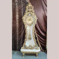 ساعت ایستاده کنارسالنی برنجی آلیاژی تولید اصفهان|ساعت دیواری و تزئینی|مشهد, طلاب|دیوار